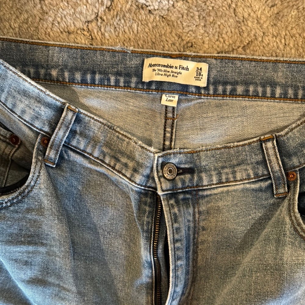 Abercrombie & Fitch women’s Blue Jeans
